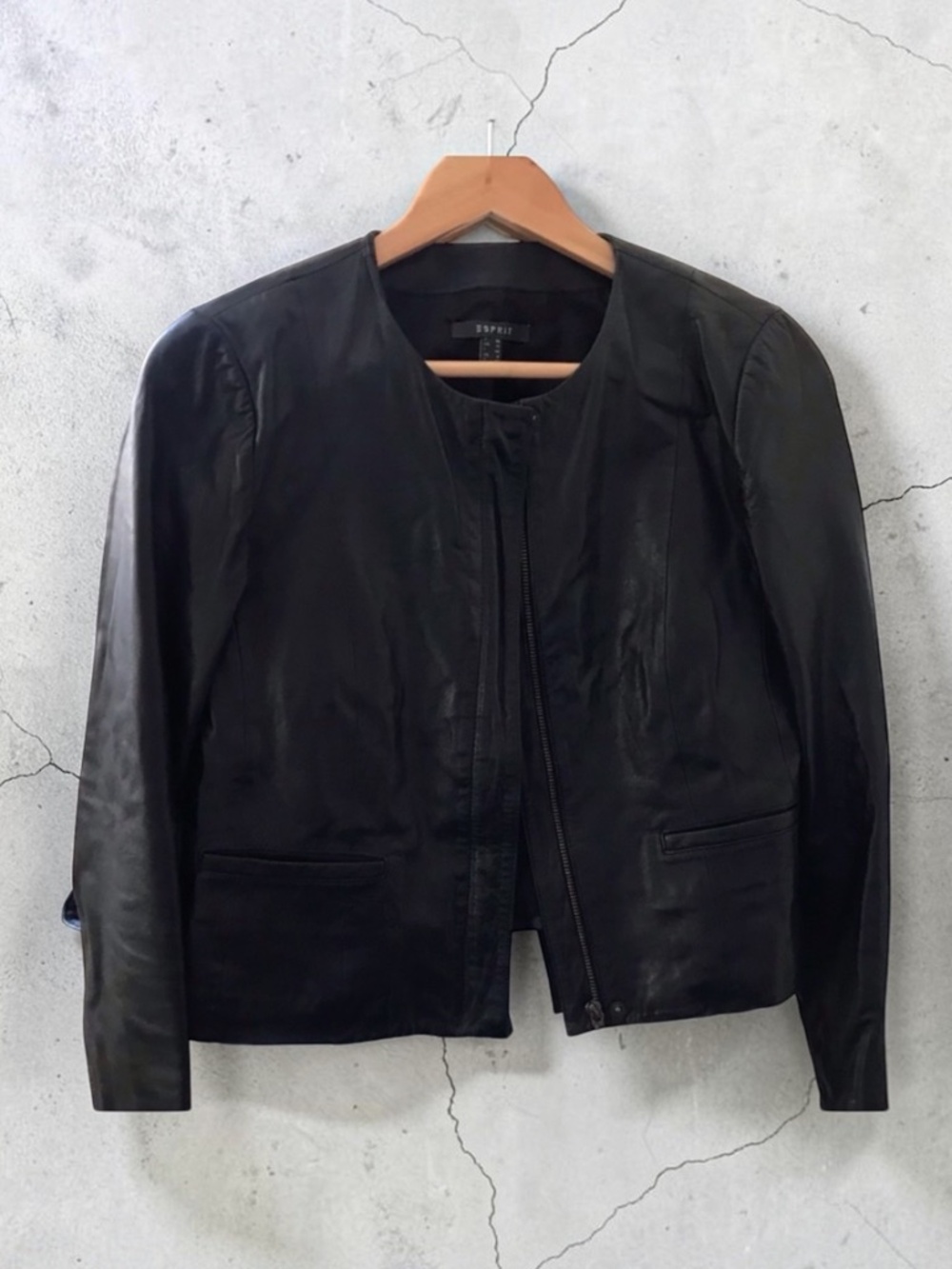 Esprit - leather jacket